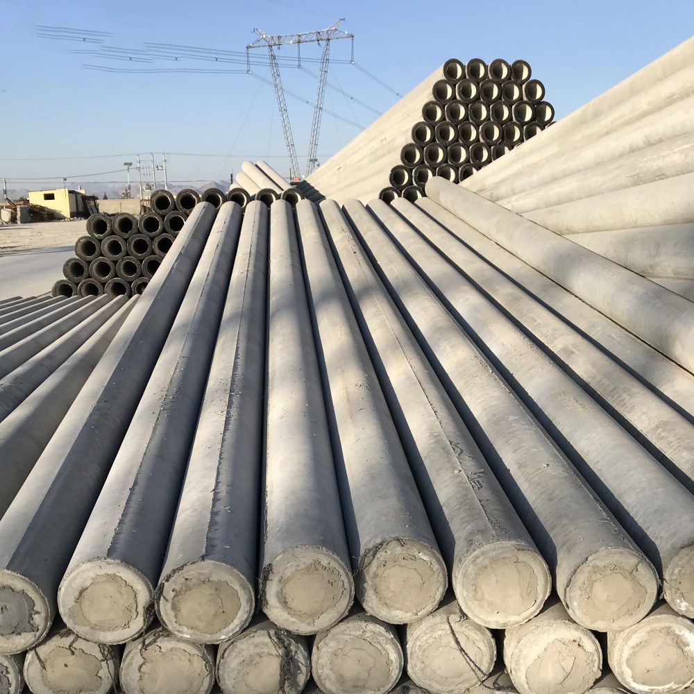 陇南190×18米非预应力水泥电线杆