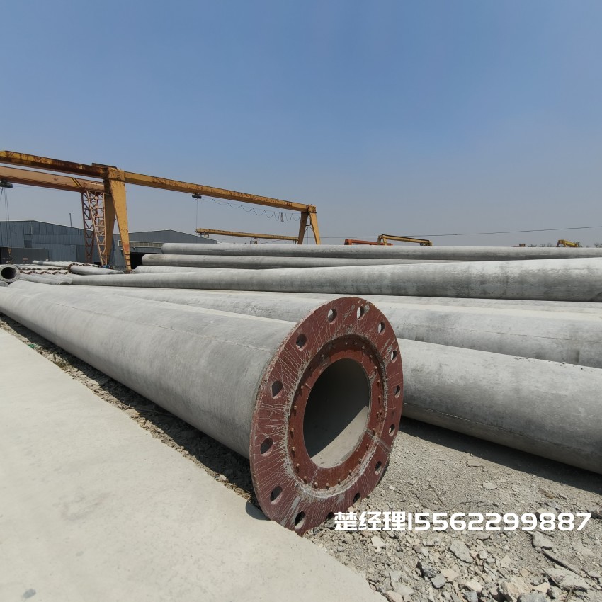 陇南12米无拉线电杆